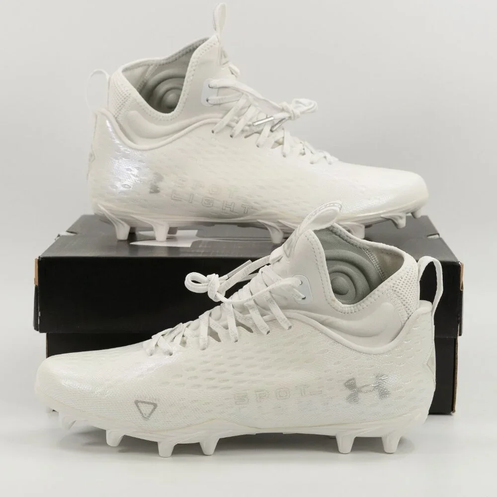 Under Armour Team Spotlight 2.0 N MC 3026480-100 Football Cleats size 10 - 14